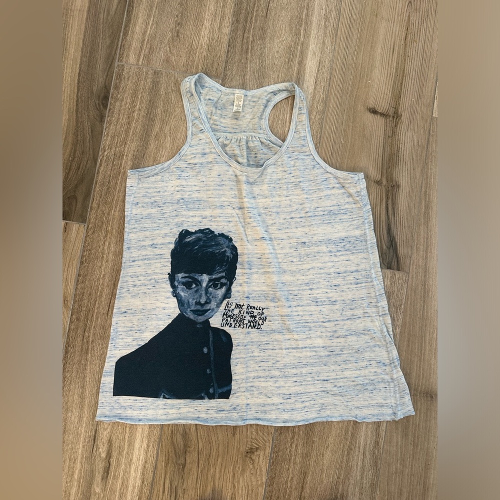 Audrey Hepburn - graphic tank